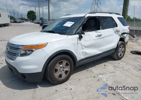 2014 Ford Explorer z USA, uszkodzony, nr VIN 1FM5K7B88EGC10495